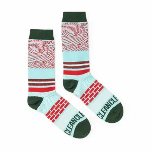 henrik vibskov clean clean socks (fresh mint)