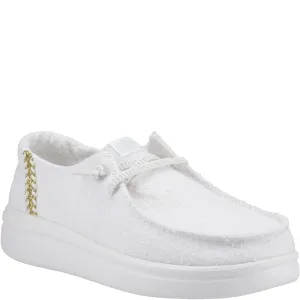 HEYDUDE Wendy Rise Perf Canvas Shoes