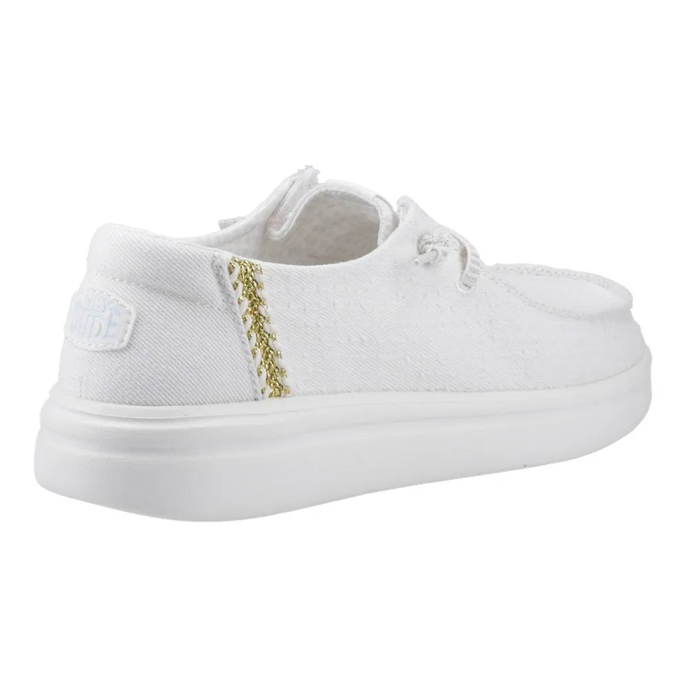 HEYDUDE Wendy Rise Perf Canvas Shoes