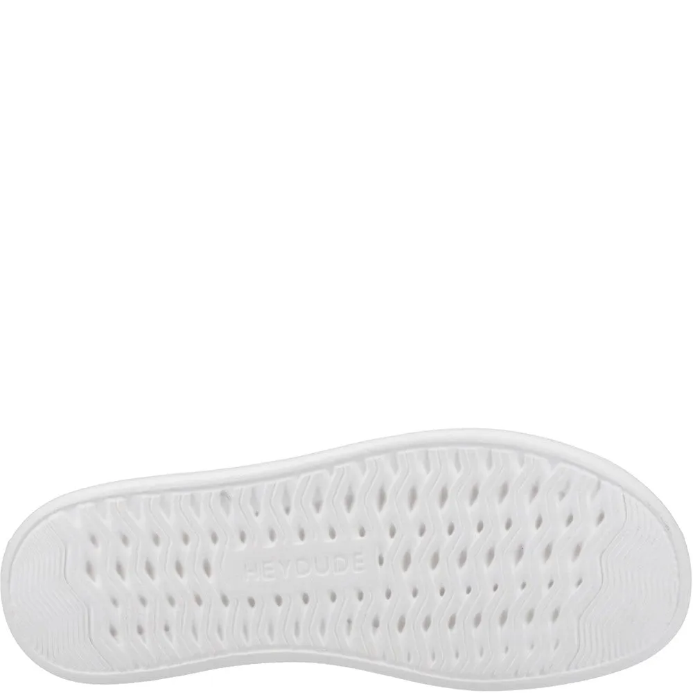 HEYDUDE Wendy Rise Perf Canvas Shoes