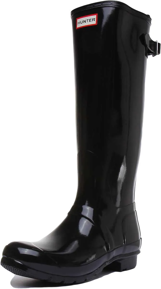 Hunter Original Back Adjustable Gloss In Black