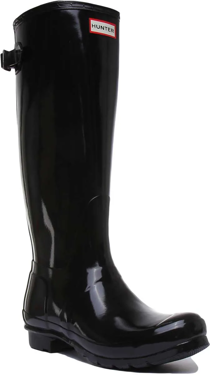Hunter Original Back Adjustable Gloss In Black