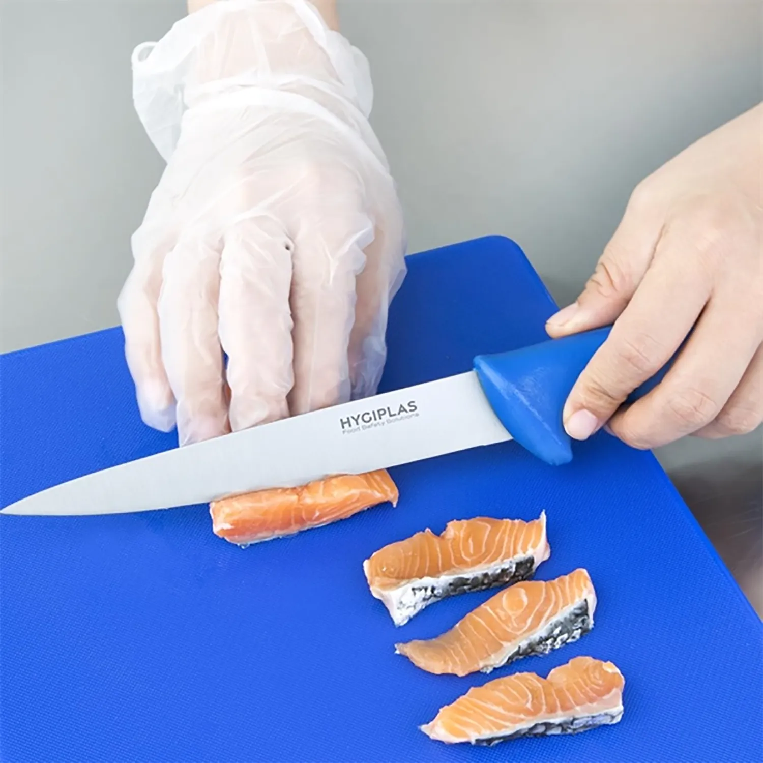Hygiplas Low Density Chopping Board Set | Pack of 7