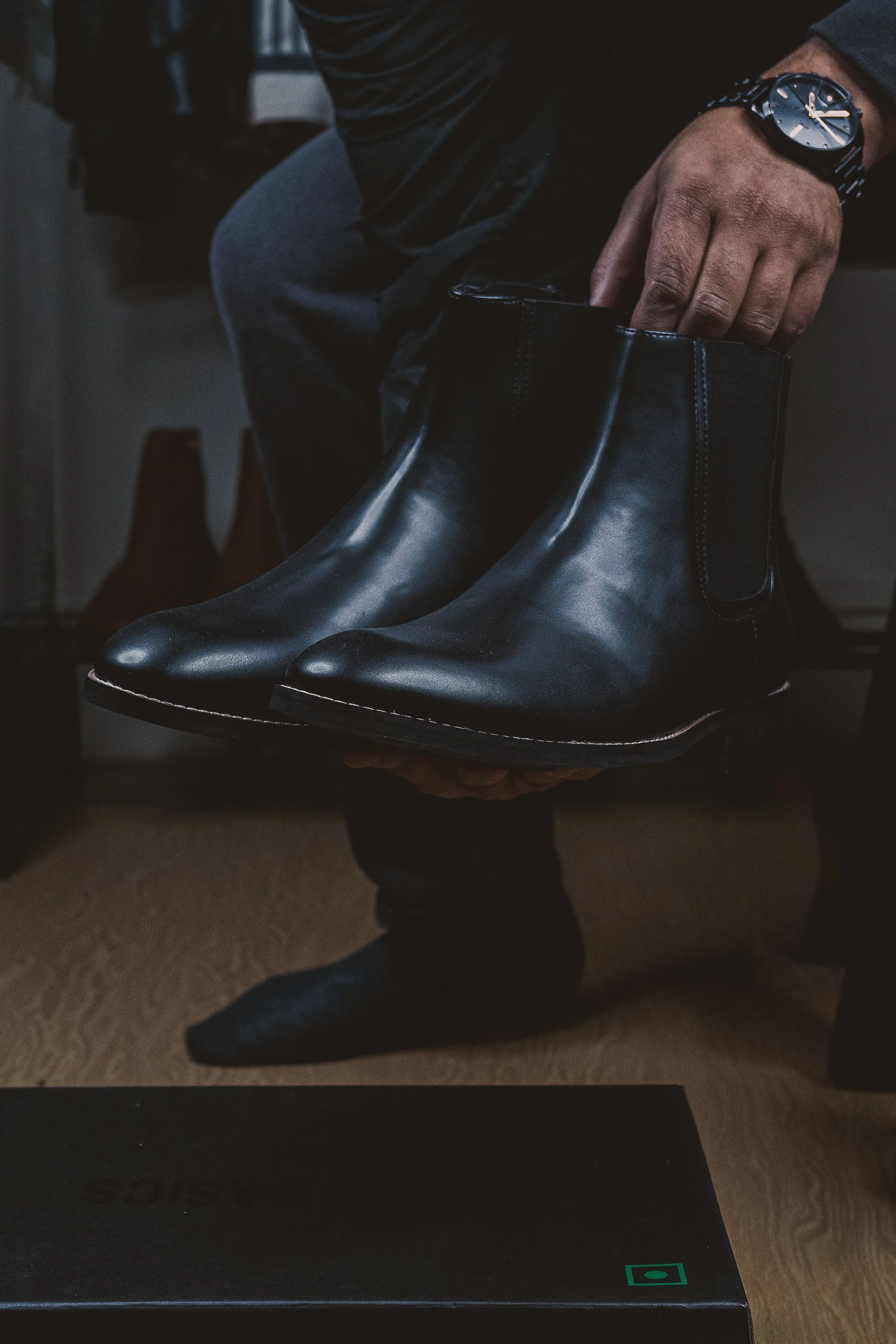 Ironclad Black Boots