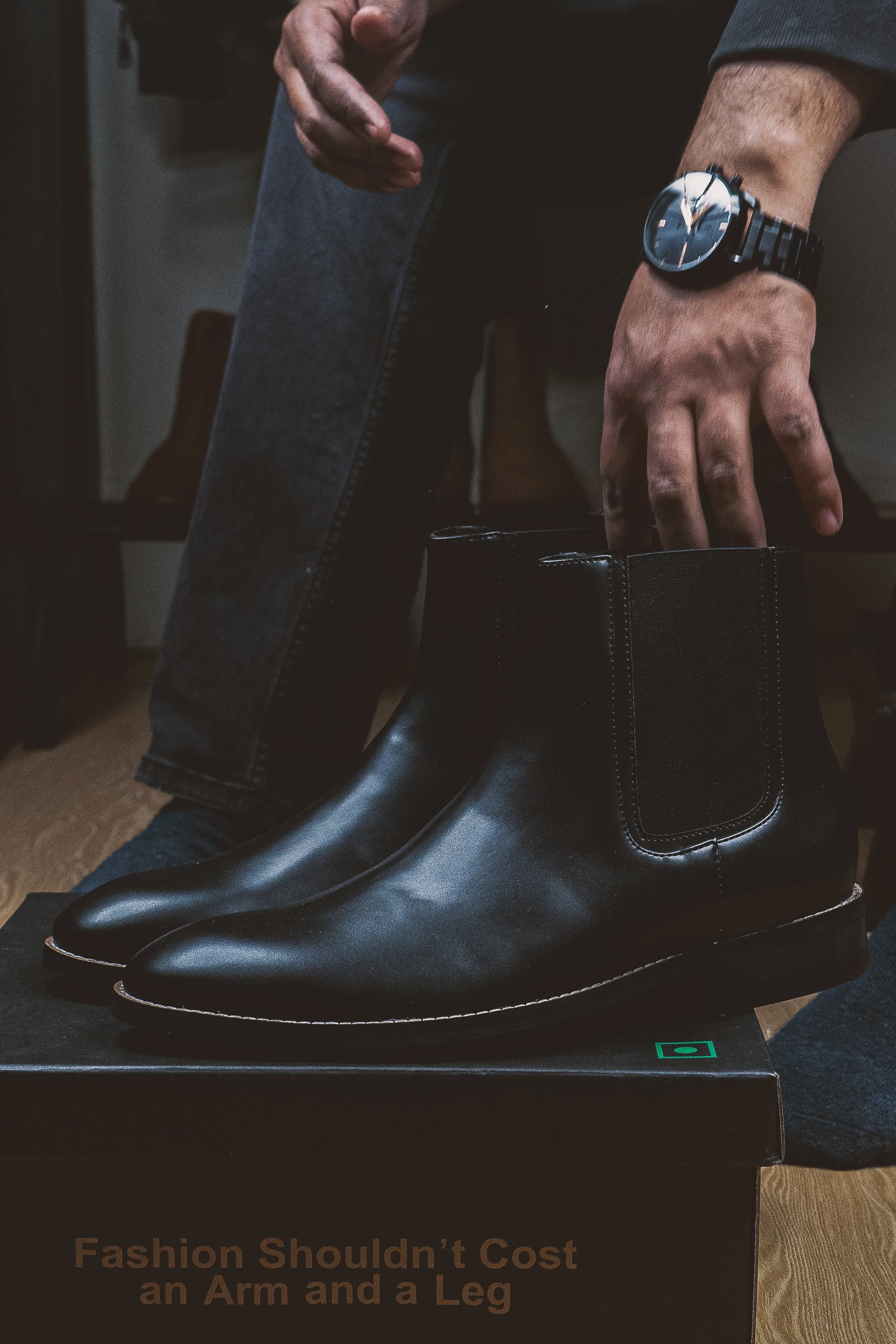 Ironclad Black Boots