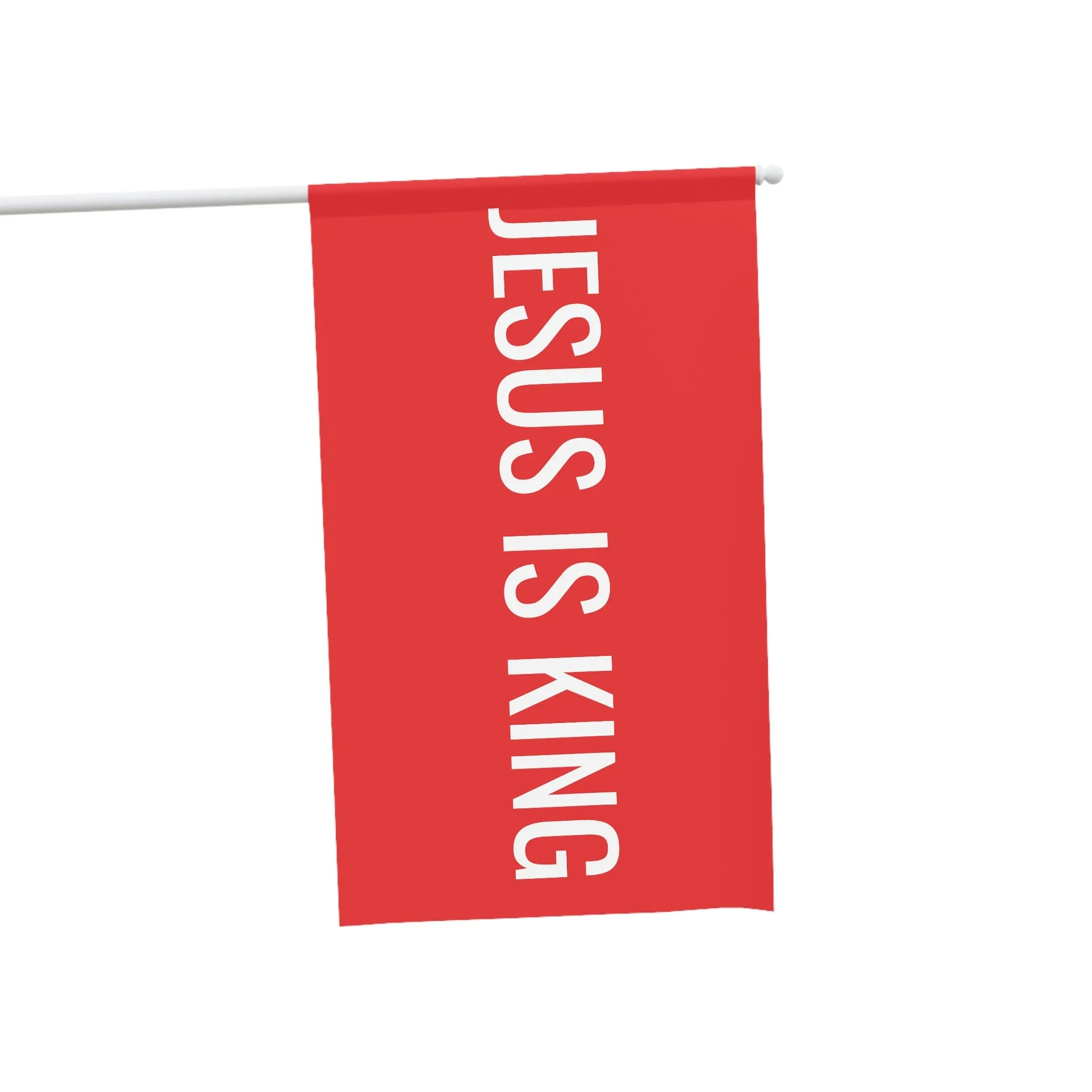 Jesus is King religious Banner