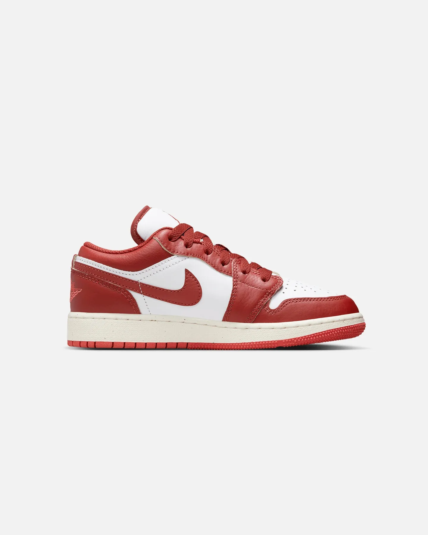 Jordan Kids' Air Jordan 1 Low SE (GS) White/Dune Red