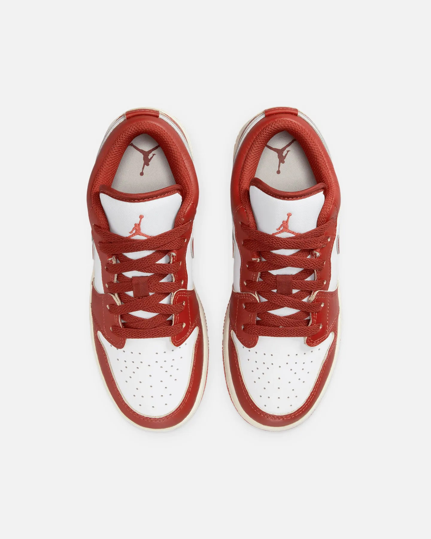 Jordan Kids' Air Jordan 1 Low SE (GS) White/Dune Red