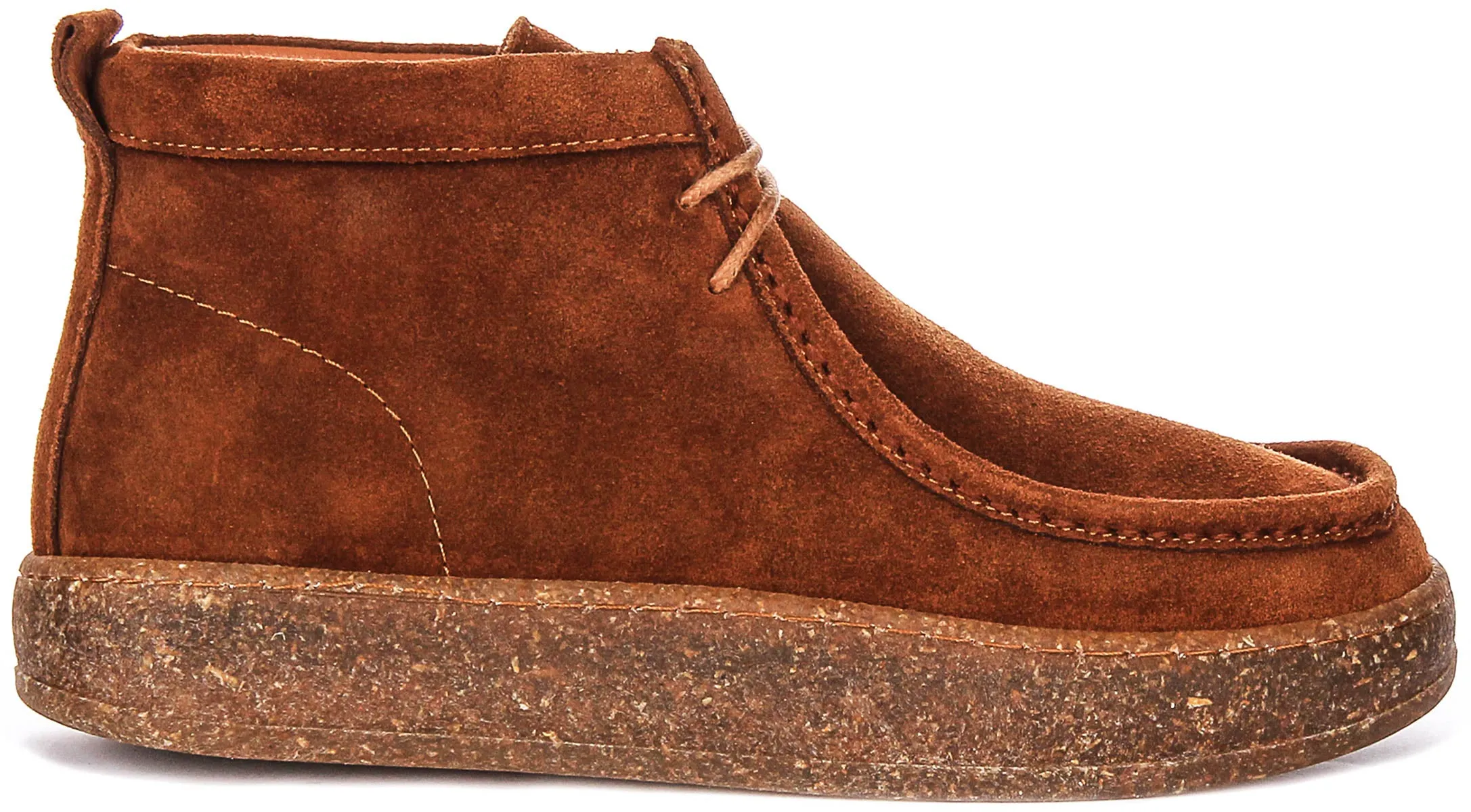 Justinreess England Kyla Suede In Brown For Women