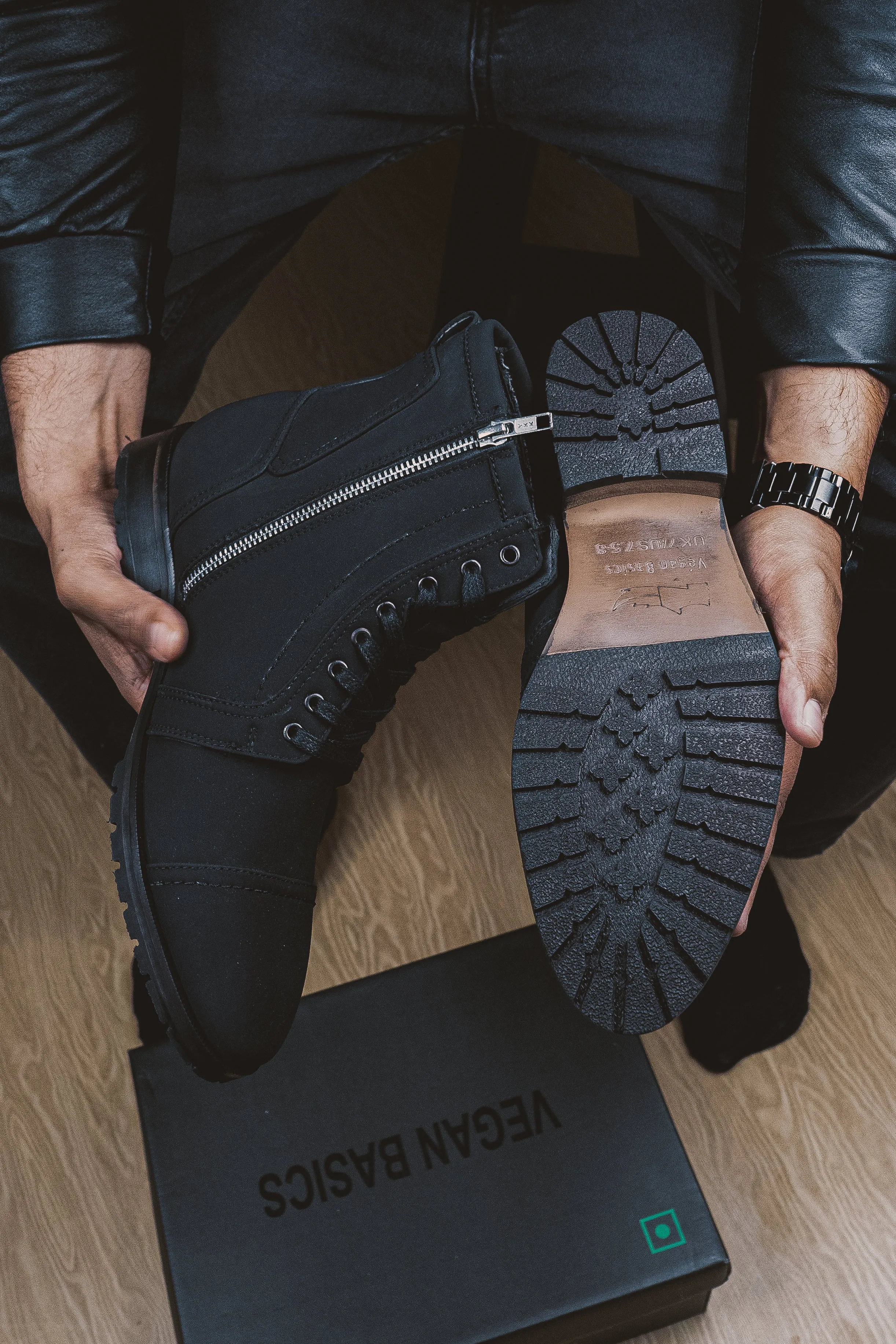 Knight Black Matte Boots