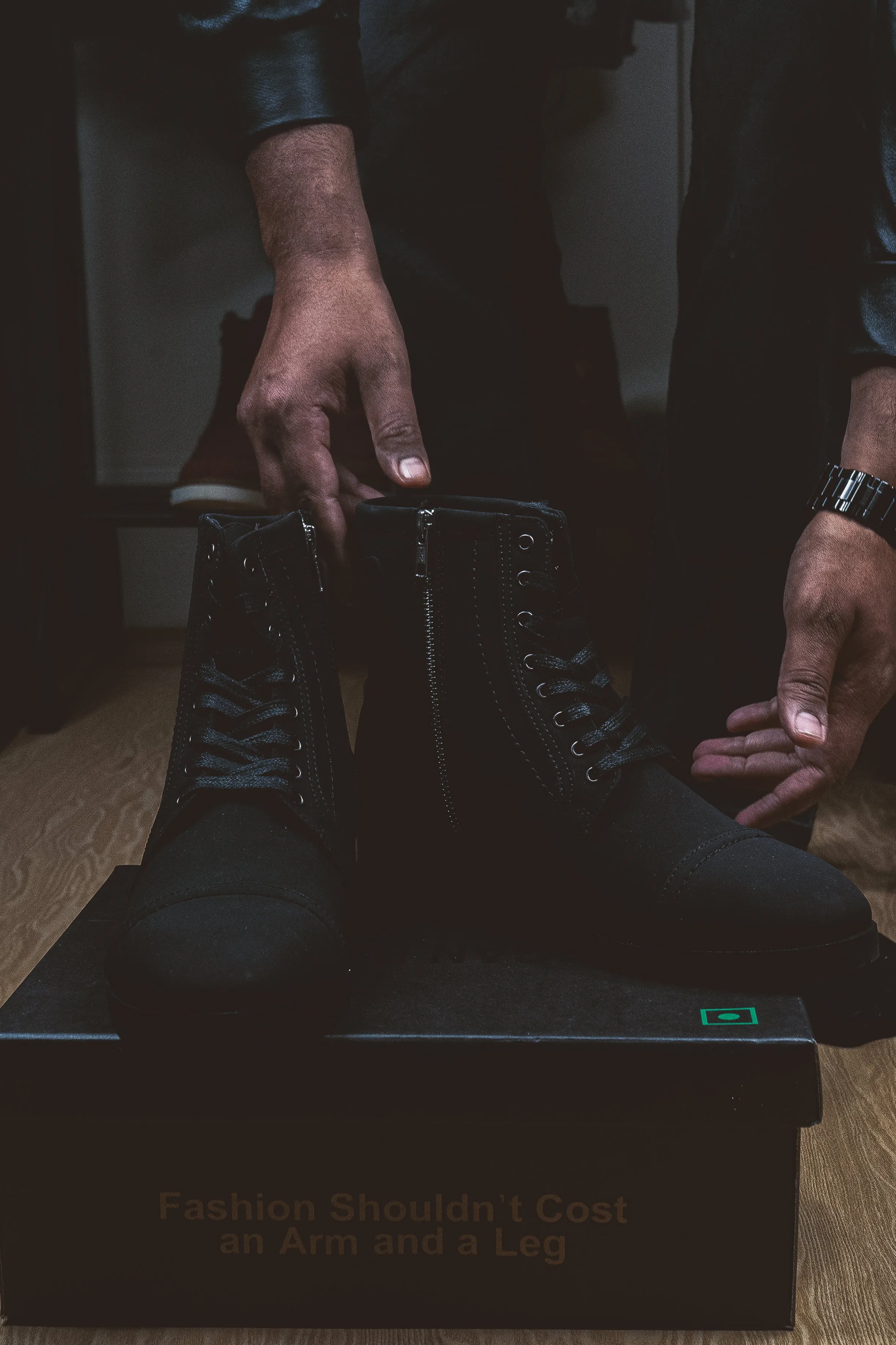 Knight Black Matte Boots