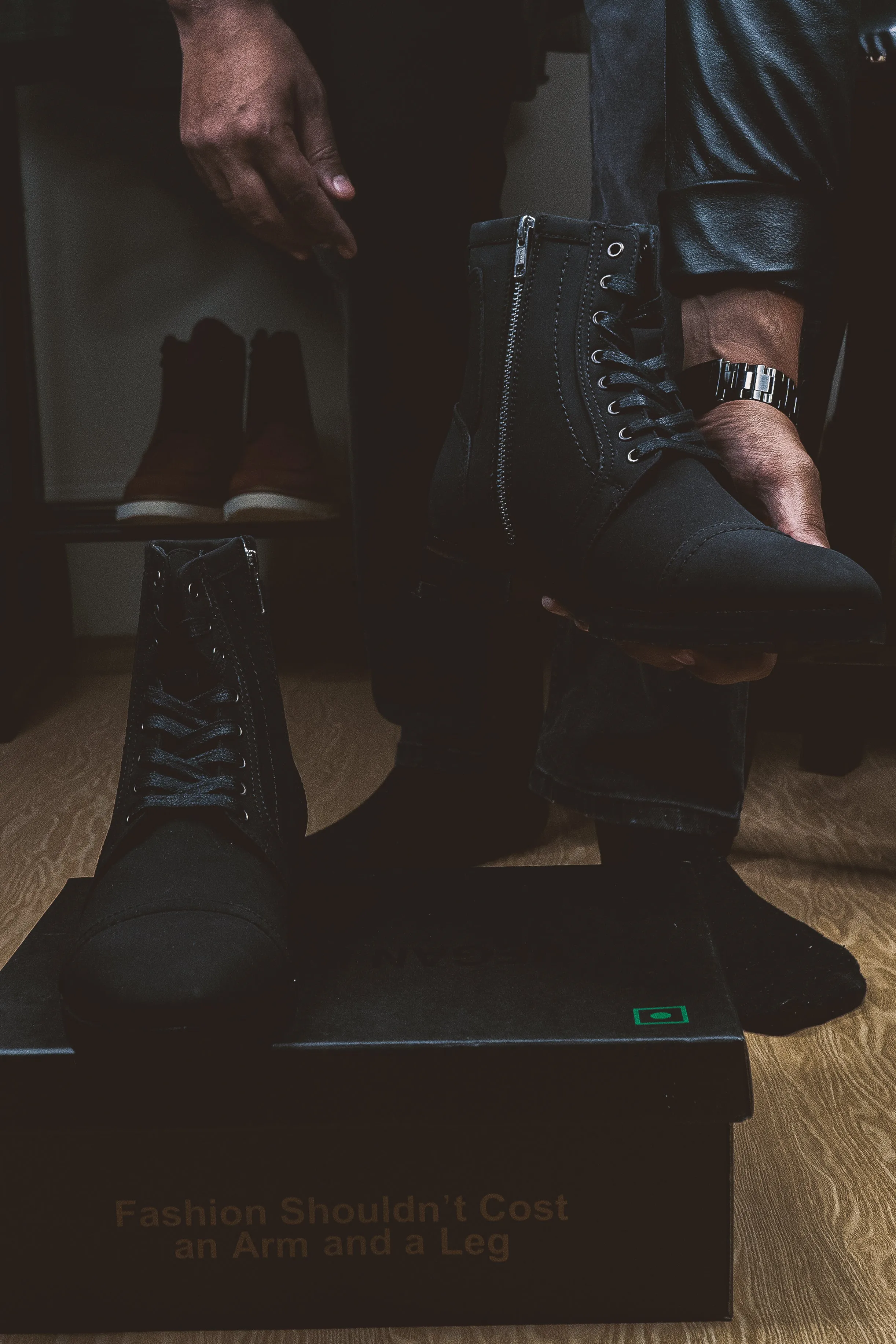 Knight Black Matte Boots