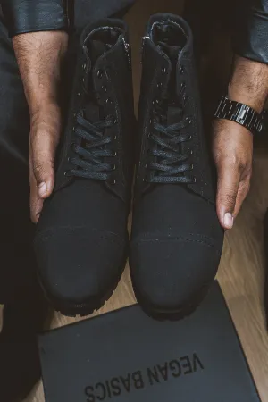 Knight Black Matte Boots