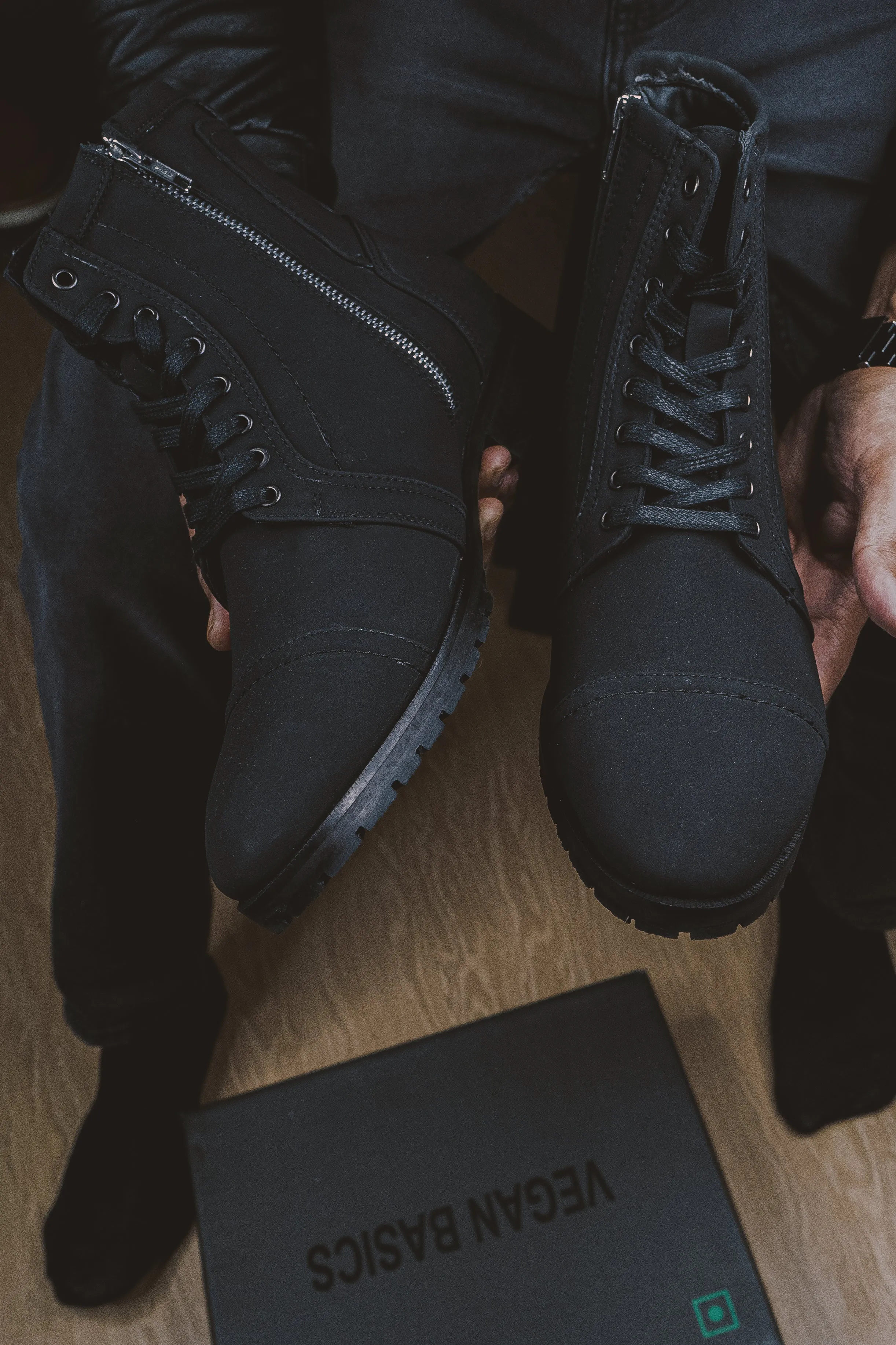 Knight Black Matte Boots