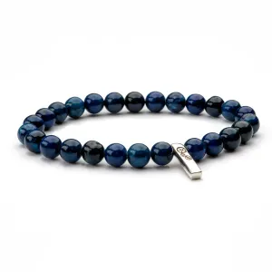 Lapis Lazuli Baby Bar Stretch Bracelet