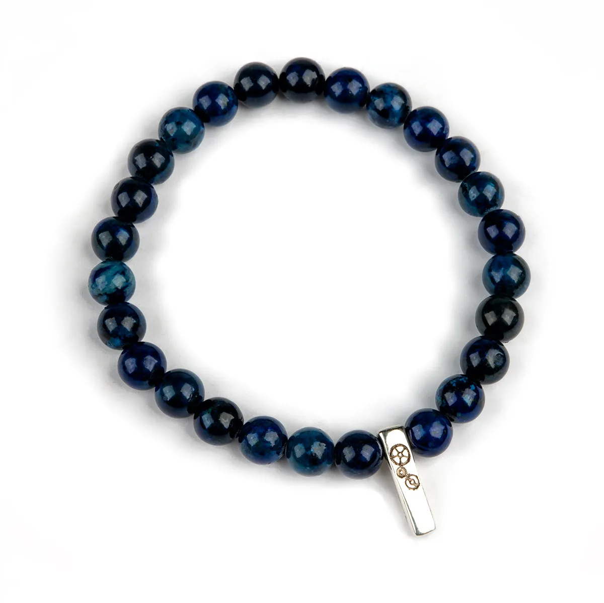 Lapis Lazuli Baby Bar Stretch Bracelet