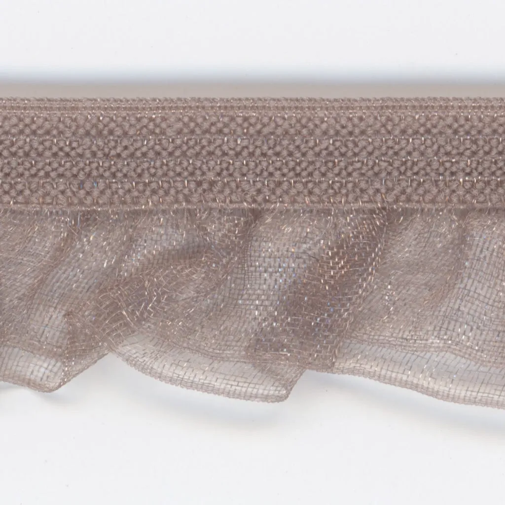 Layered Frill Stretch #101 Reddish Gray