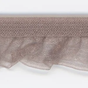 Layered Frill Stretch #101 Reddish Gray
