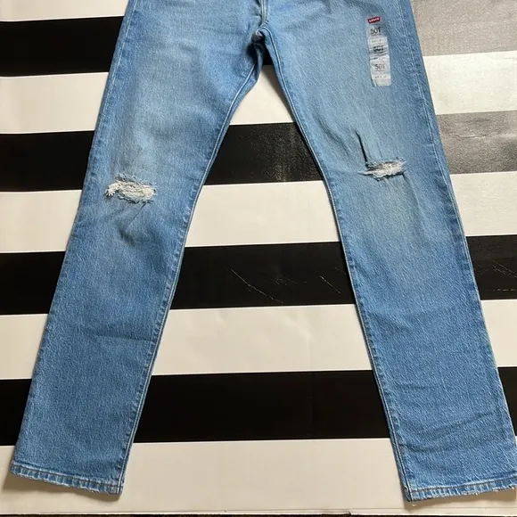LEVIS 501 ORIGINAL FIT STRETCH RIPPED