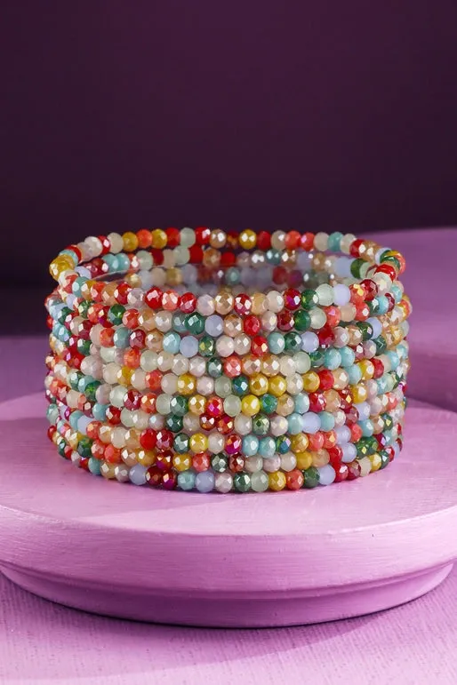 Lovely 10pc Stretch Bracelet