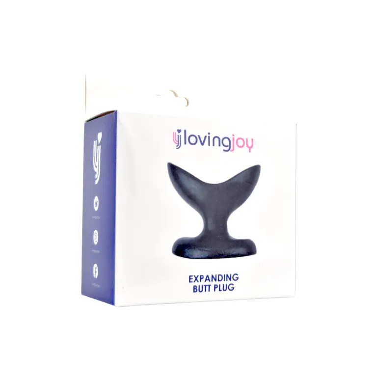 Loving Joy Expanding Butt Plug - Tapered, Body-Safe, Easy to Clean