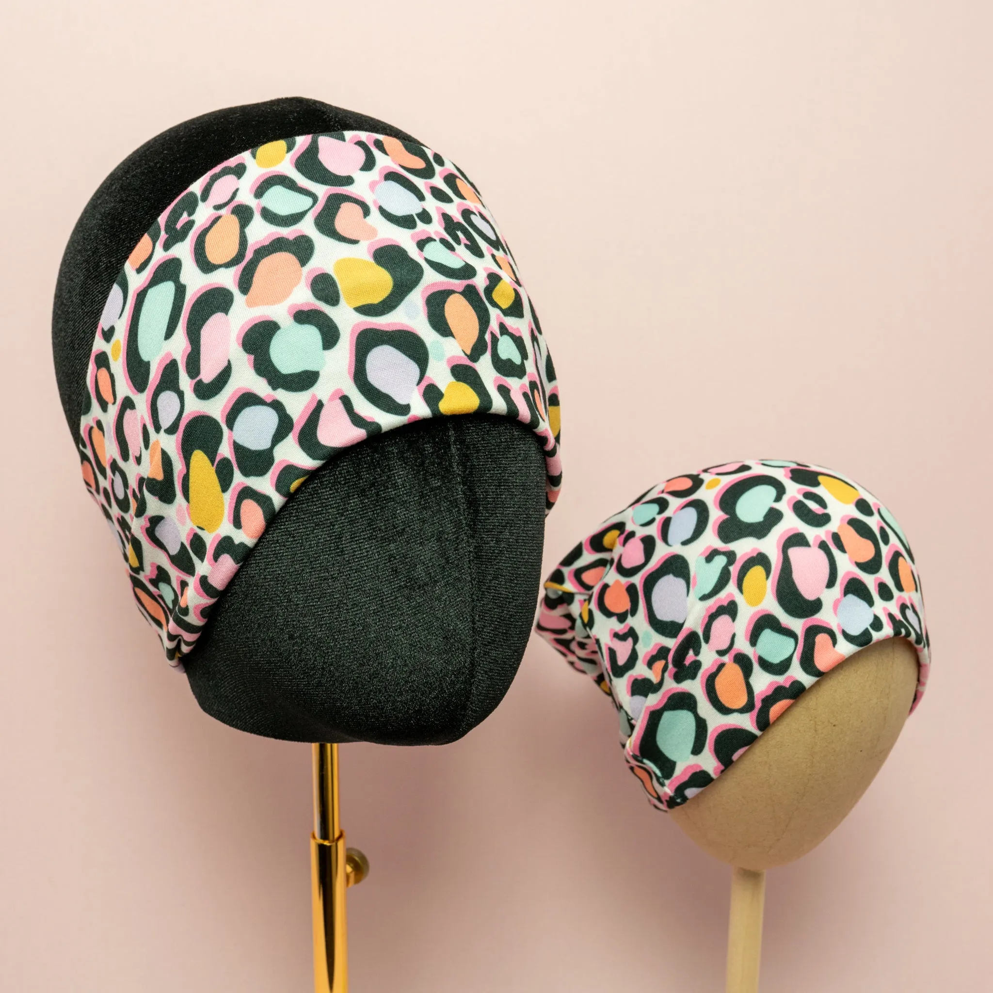 Lucille Leopard Stretch Headband