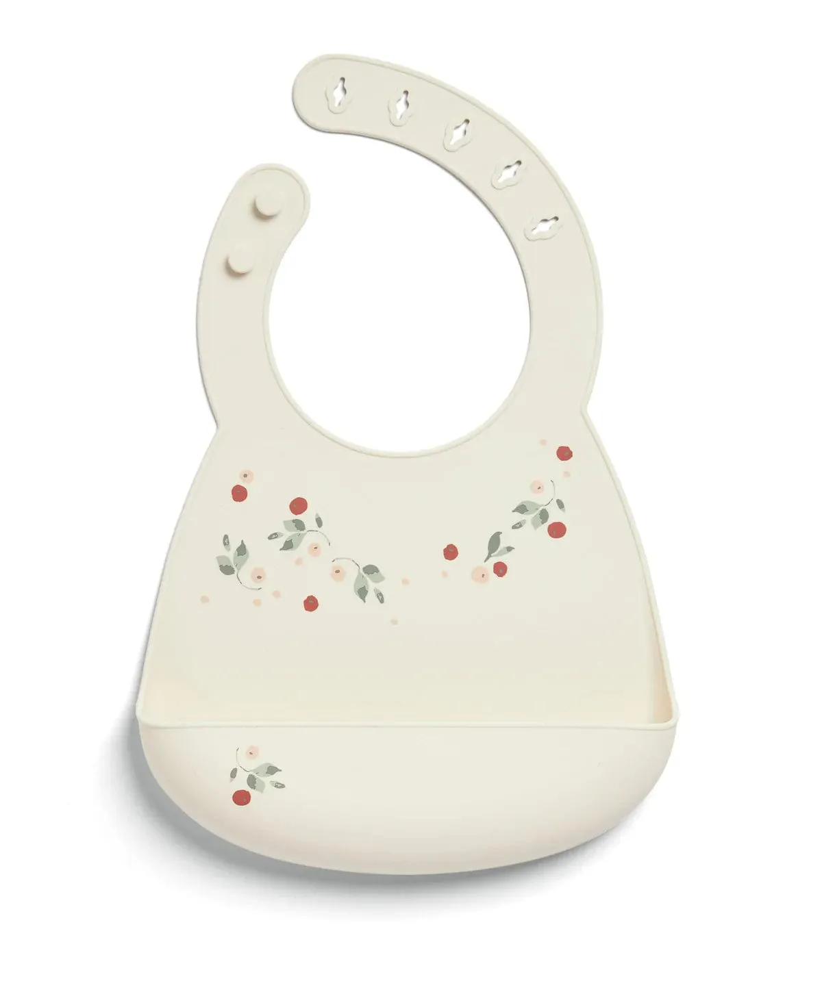 Mamas & Papas Silicone Bibs (2 Pack) – Floral Berry