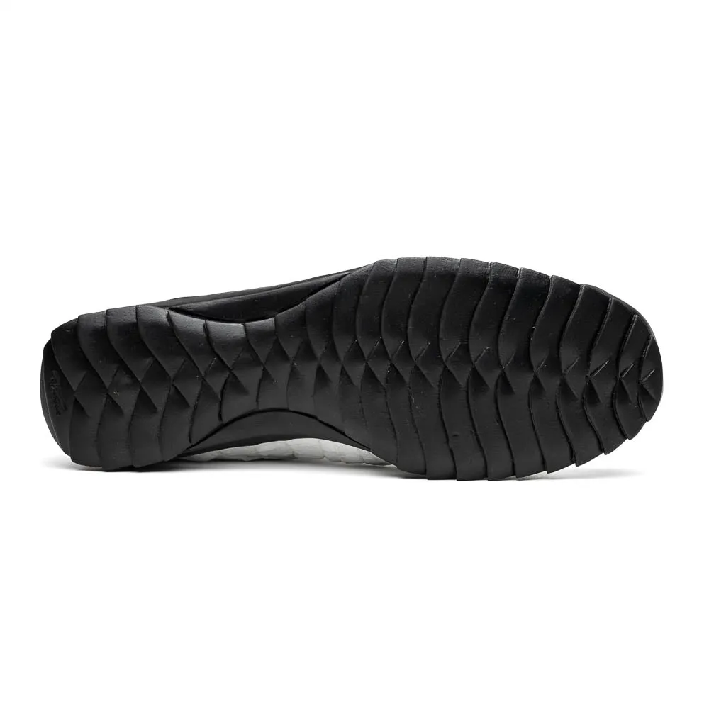 Marco Di Milano Kratos White Caiman Crocodile Sneakers