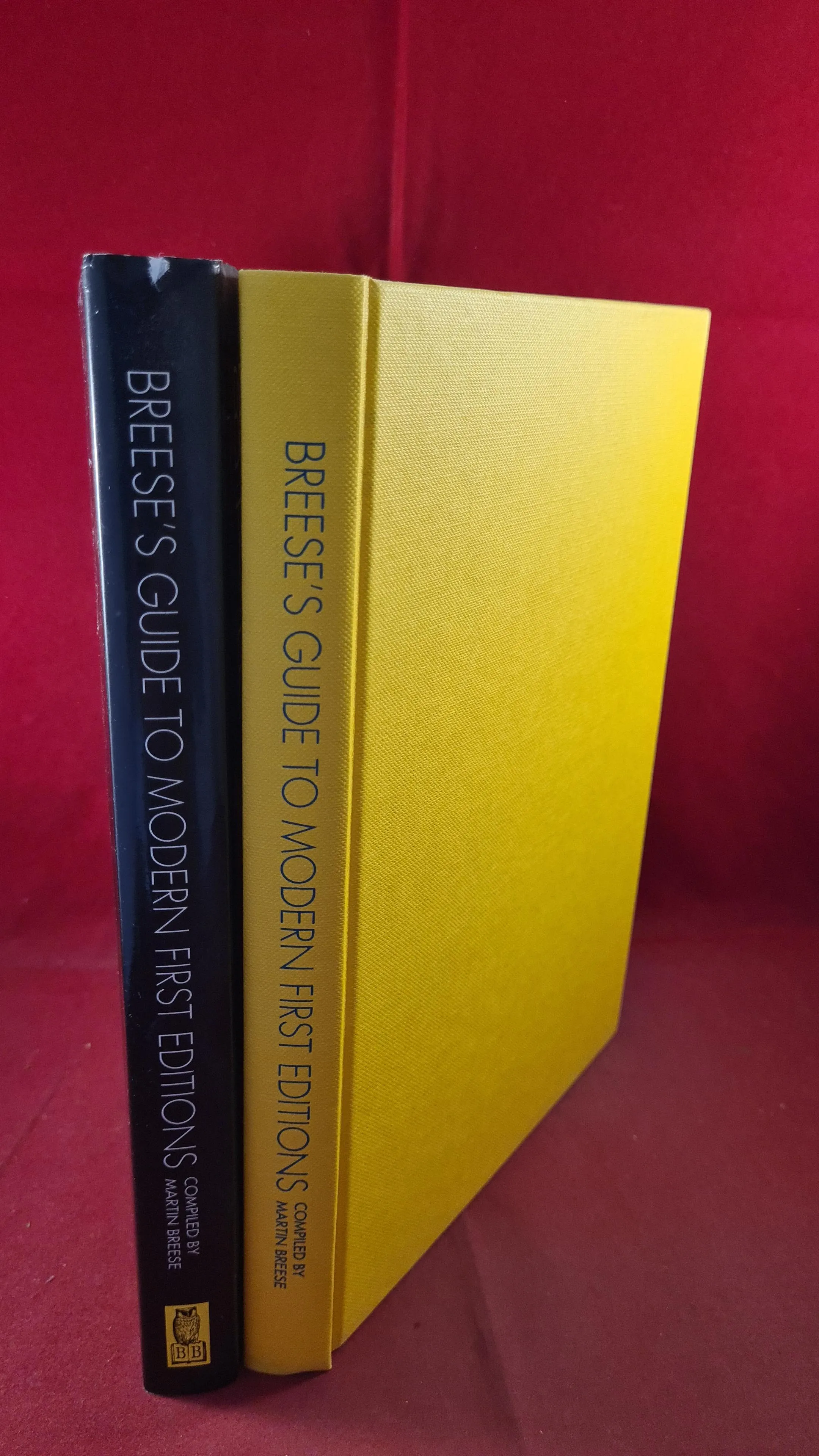 Martin Breese - Guide To Modern First Editions, Breese Books 1993, First Edition