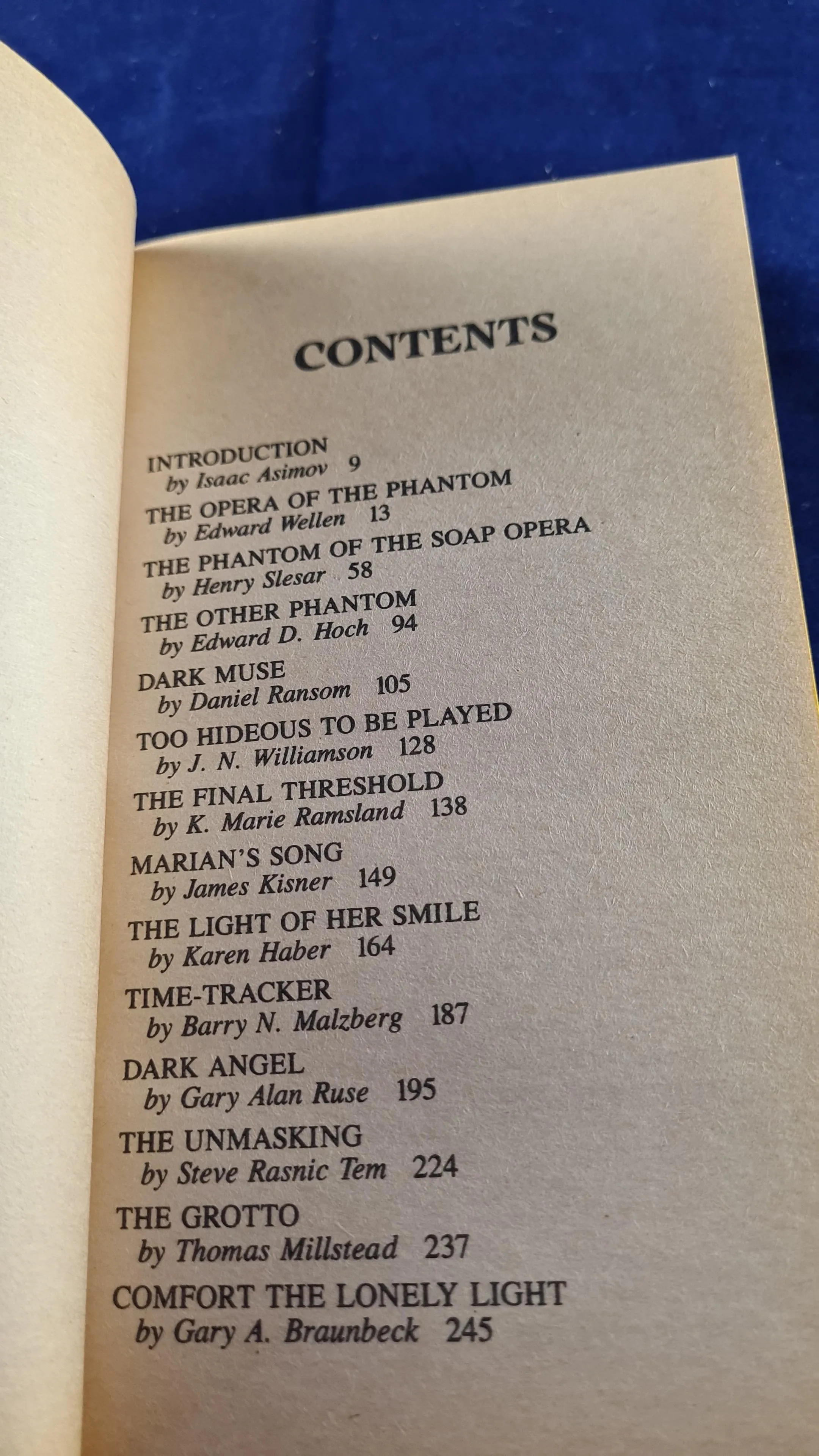 Martin H & Rosalind Greenberg - Phantoms, DAW Books, 1989, First Printing Paperbacks