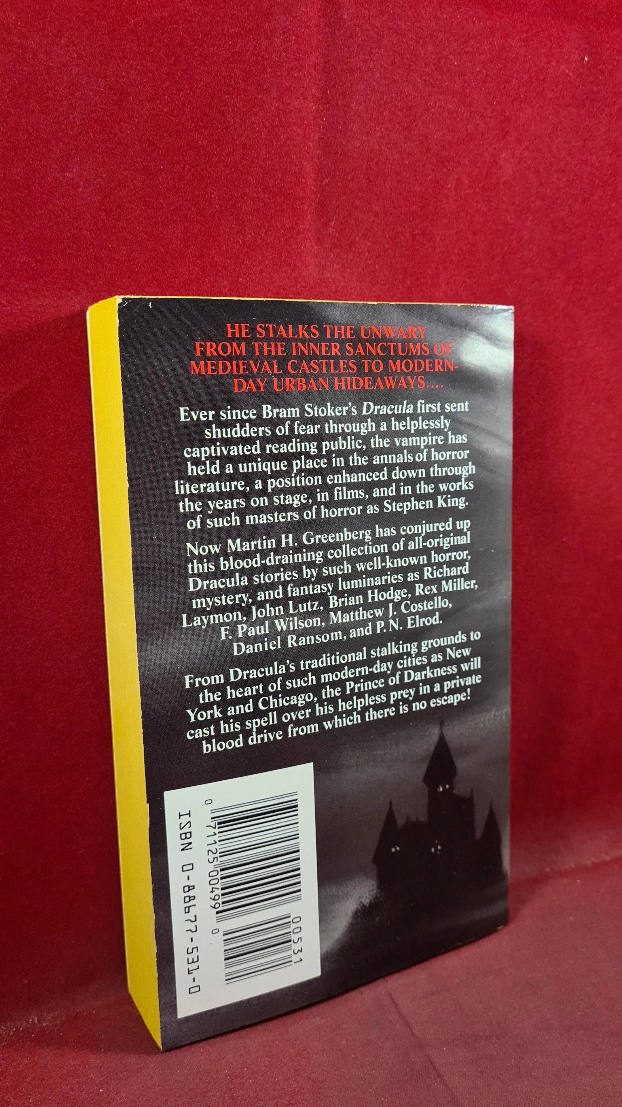 Martin H Greenberg - Dracula: Prince of Darkness, Daw Books, 1992, First Printing