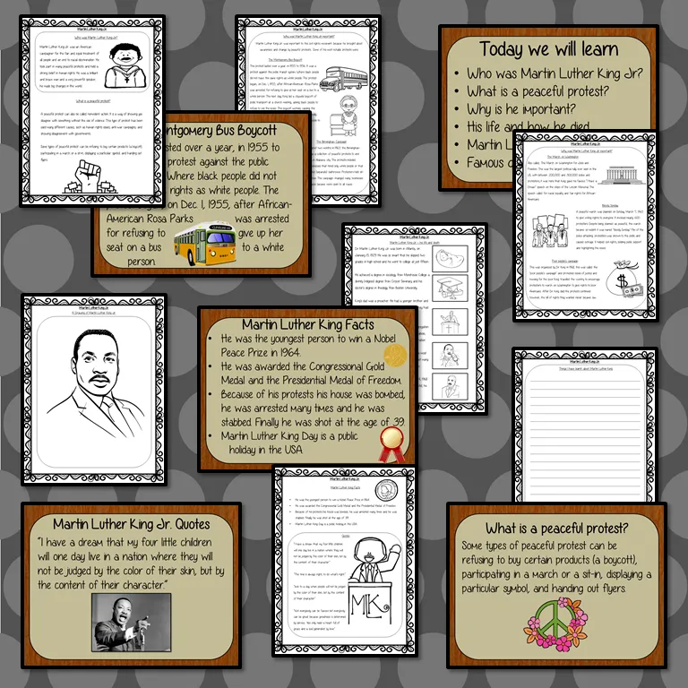 Martin Luther King Lesson