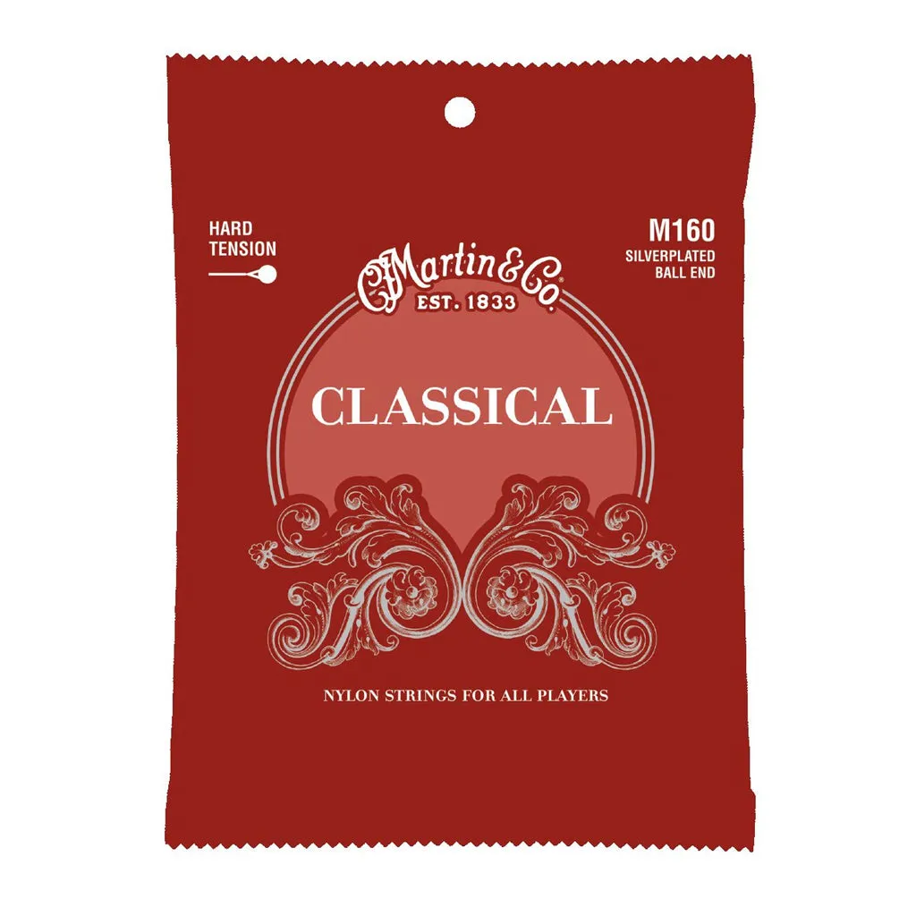 Martin M160 - Classical Strings High Tension - Ball End 28-43 Guitar Strings