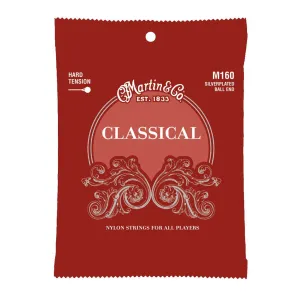 Martin M160 - Classical Strings High Tension - Ball End 28-43 Guitar Strings
