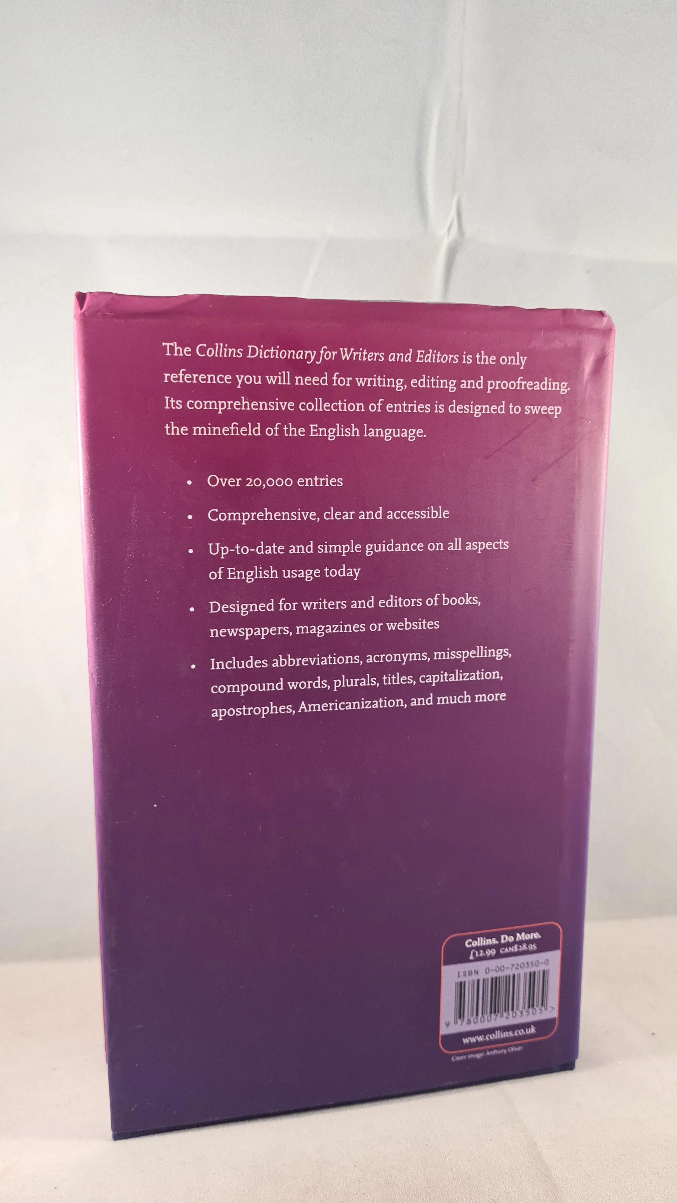 Martin Manser - Collins Dictionary for Writers & Editors, 2006