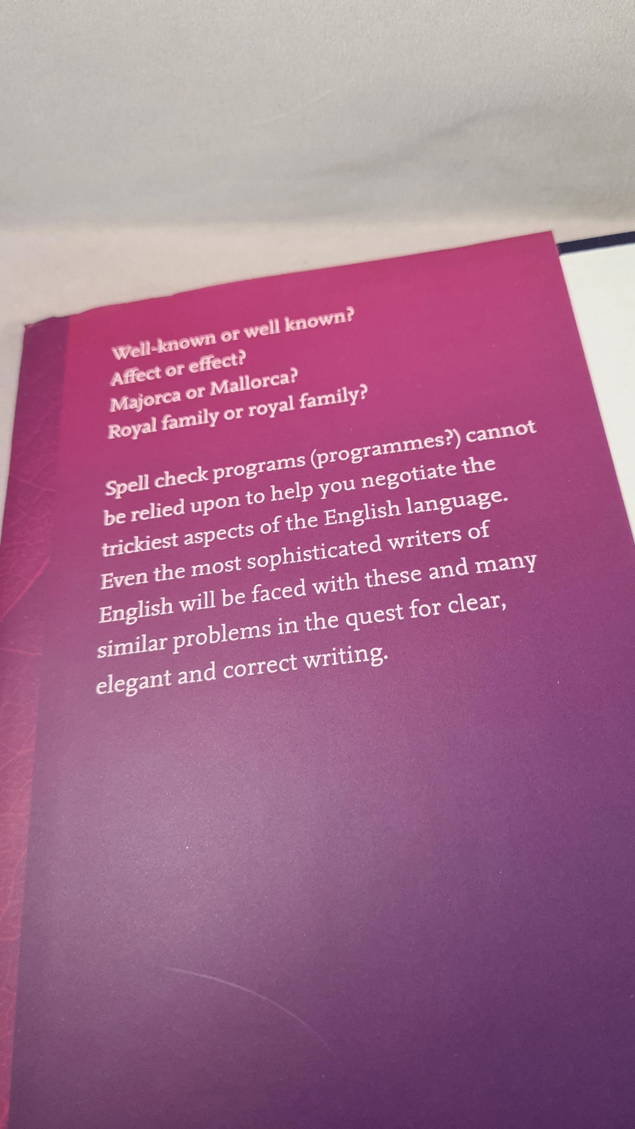 Martin Manser - Collins Dictionary for Writers & Editors, 2006