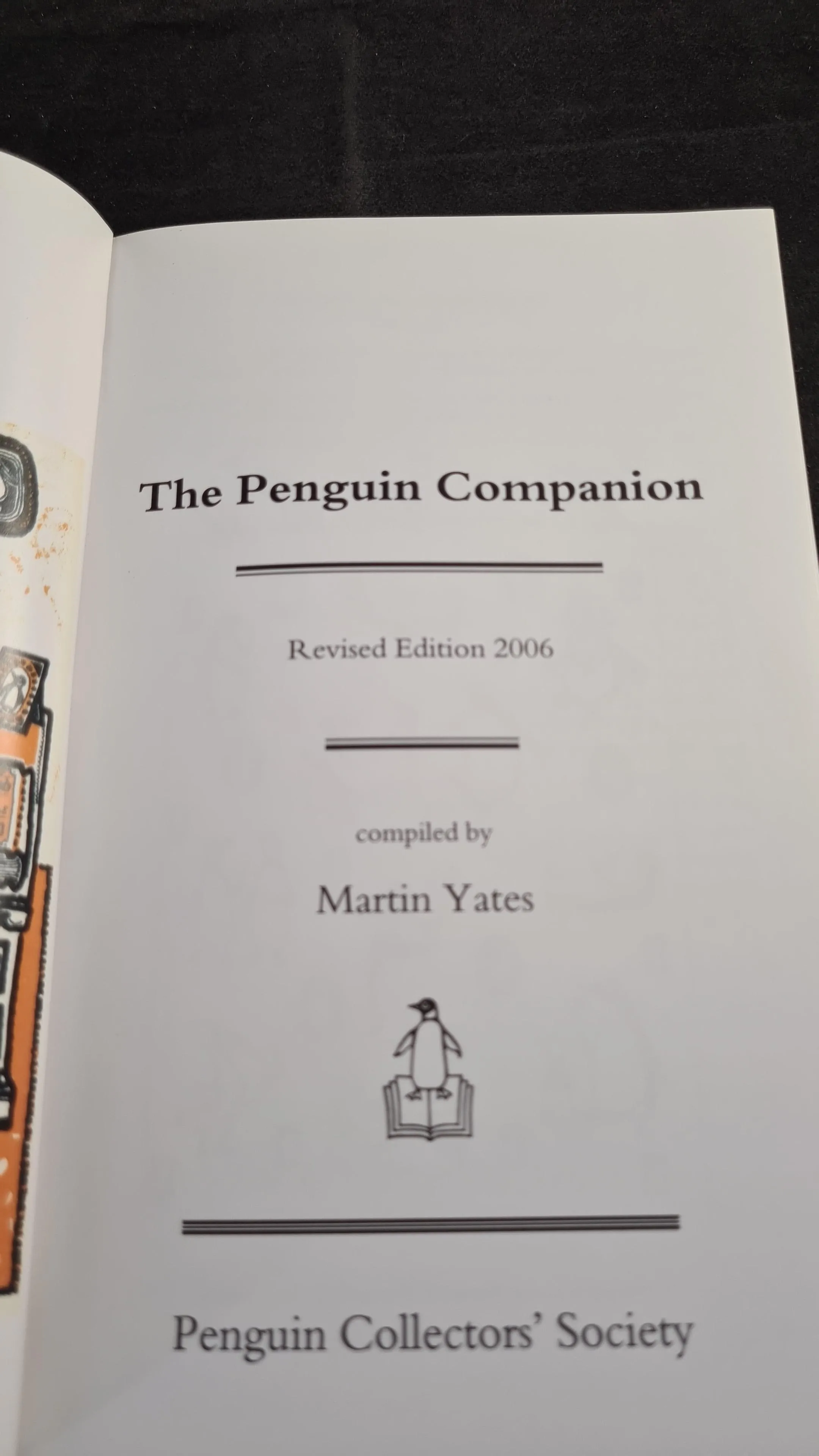 Martin Yates - The Penguin Companion, Revised Edition 2006, Paperback