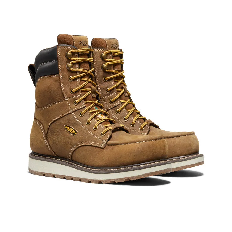 Men's CSA Cincinnati 8" Waterproof Boot (Carbon-Fiber Toe) (Wide)