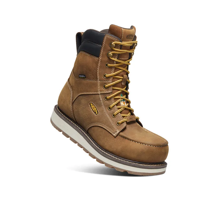 Men's CSA Cincinnati 8" Waterproof Boot (Carbon-Fiber Toe) (Wide)