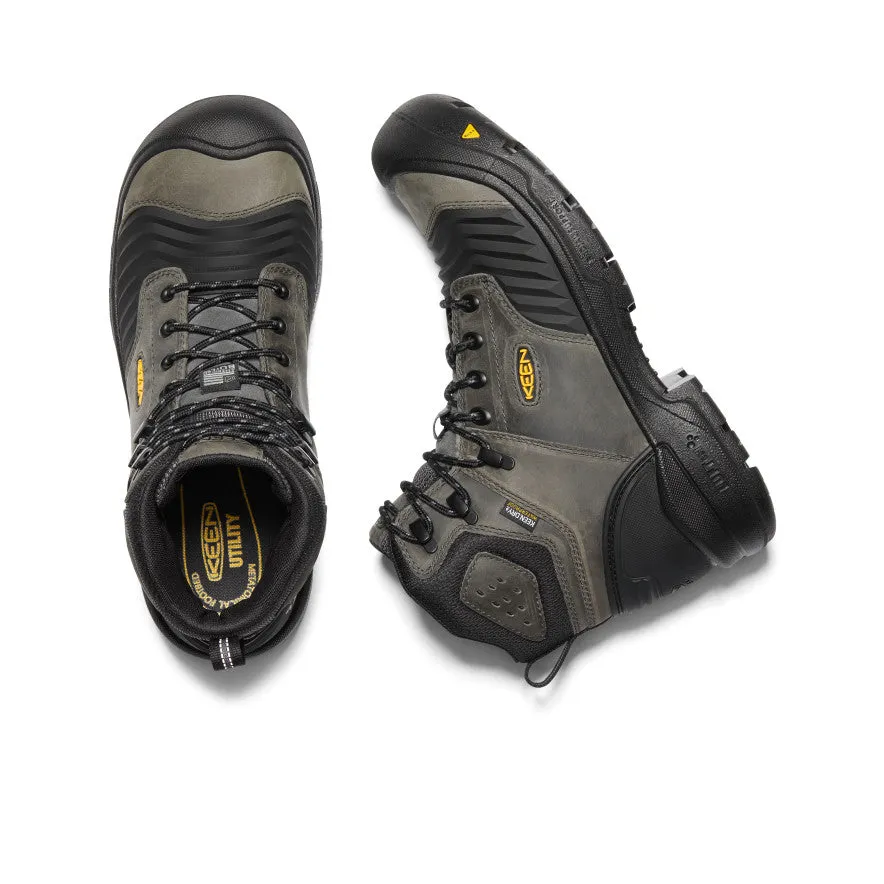 Men's Portland 6" Waterproof Boot (Carbon-Fiber Toe) (Wide)