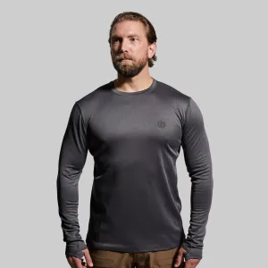 Men's Ridgeline Heavy Base Layer Top (Wolf Grey)