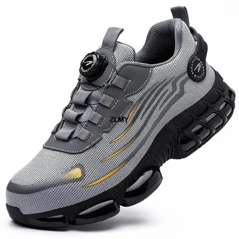 Men's Safety Shoes Steel Toe Sneaker Puncture Proof Work Safety Boots