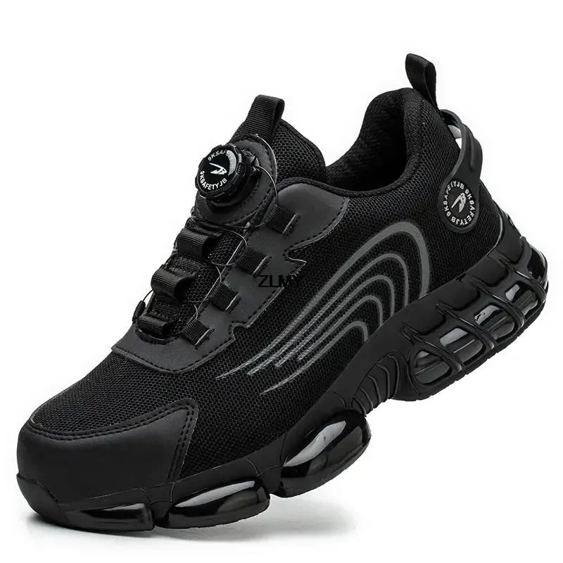 Men's Safety Shoes Steel Toe Sneaker Puncture Proof Work Safety Boots