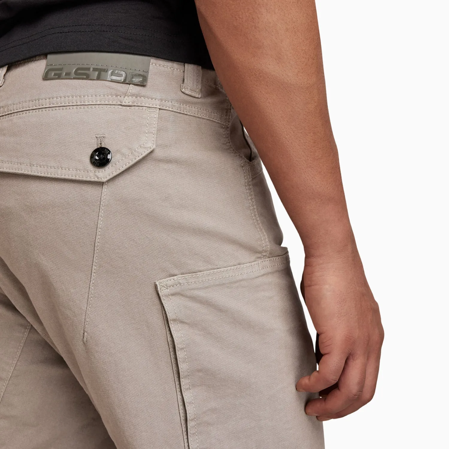 Men's Zip Pocket 3D Skinny Cargo Pant