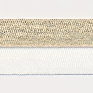 Metallic Stretch Tape (Gold) #01 White