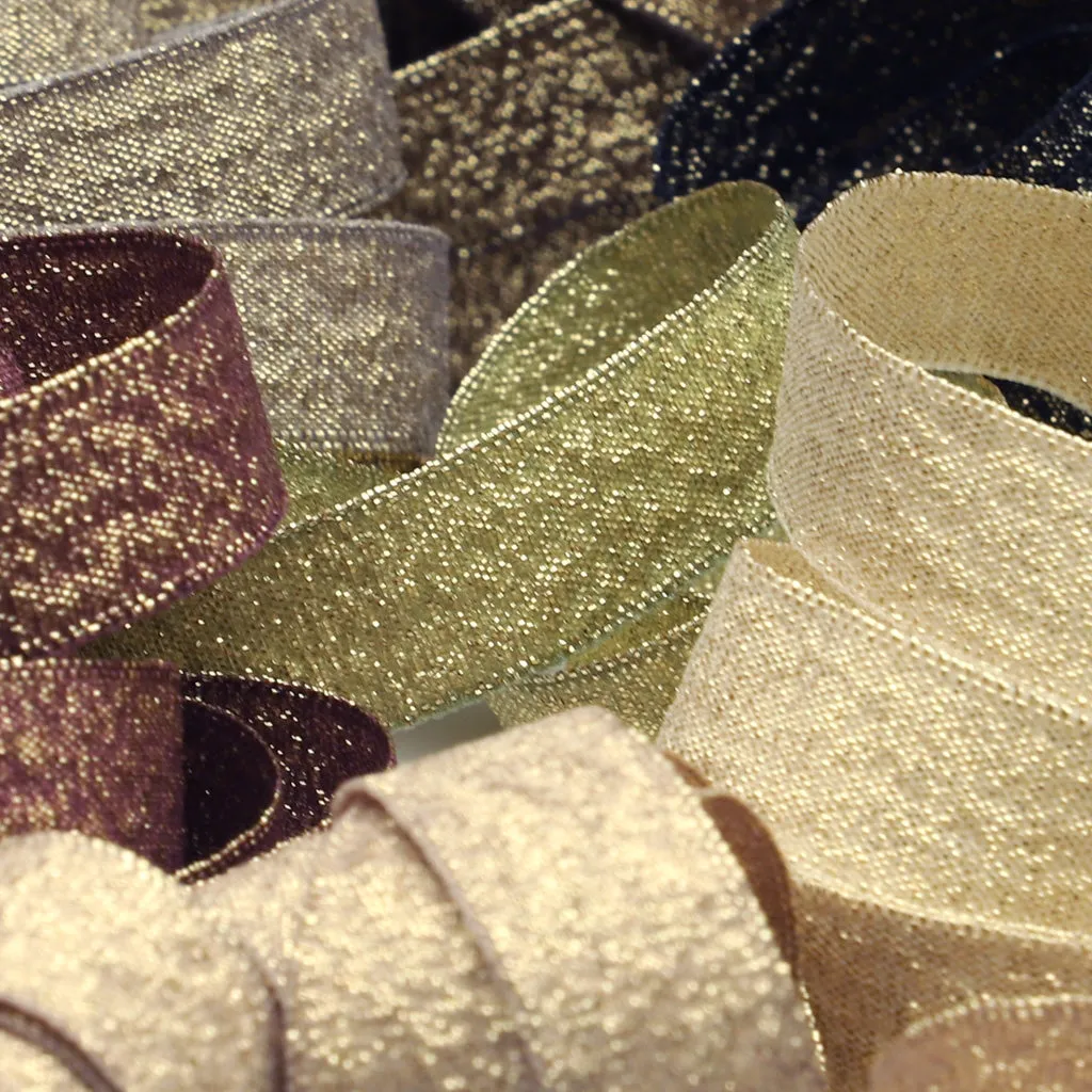 Metallic Stretch Tape (Gold) #01 White
