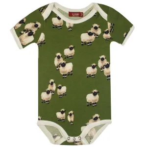 Milkbarn - Bamboo Onesie - Valais Sheep