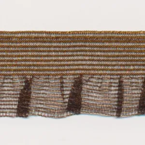 Mist Organdy Frill Stretch #36 Dark Brown
