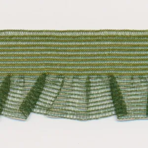 Mist Organdy Frill Stretch #71 Olive