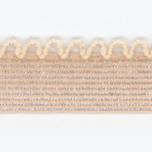Mist Picot Stretch #08 Peach Beige